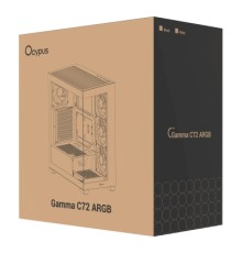 Корпус OCYPUS GAMMA C72 BK ARGB (GAMMA-C72-BKD400XX-GL)