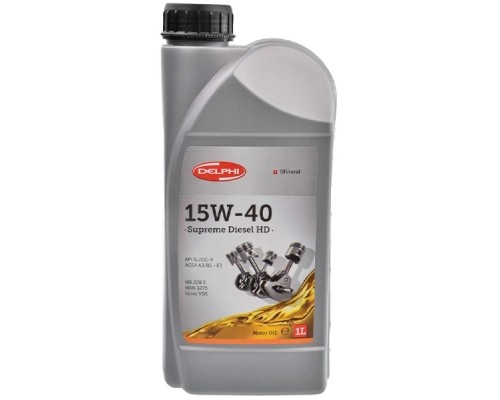 Моторна олива Delphi Supreme Diesel 15W-40 1л (93891209)