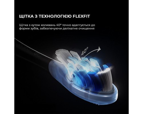 Електрична зубна щітка Oclean X Ultra 20 Black (6970810557121)