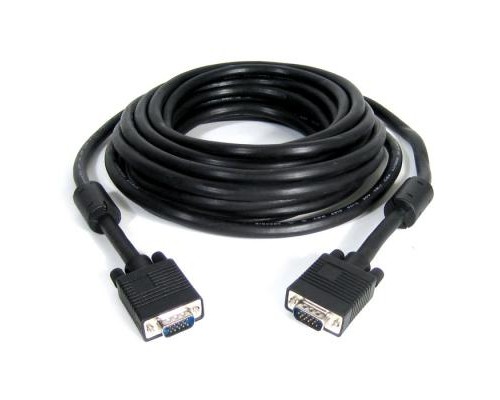 Кабель мультимедійний VGA 5.0m Cablexpert (CC-PPVGA-5M-B) Кабель мультимедійний VGA 5.0m Cablexpert (CC-PPVGA-5M-B)