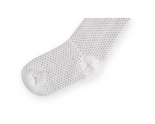 Колготки дитячі Bibaby для дівчаток в крапочку білі (68001-86/G-white)