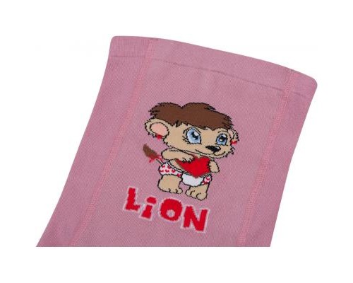 Колготки дитячі UCS Socks з левеням (M0C0301-0922-3G-pink)
