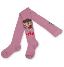 Колготки дитячі UCS Socks з левеням (M0C0301-0922-3G-pink)