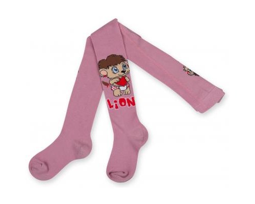 Колготки дитячі UCS Socks з левеням (M0C0301-0922-3G-pink)