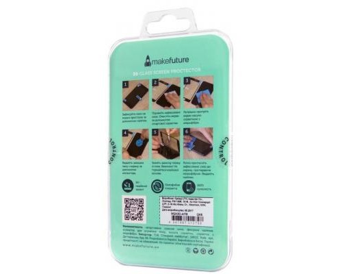 Скло захисне MakeFuture для Apple iPhone 6 Black 3D (MG3D-AI6B) Скло захисне MakeFuture для Apple iPhone 6 Black 3D (MG3D-AI6B)