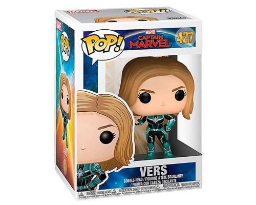 Фігурка для геймерів Funko Pop Капітан Марвел у зеленому костюмі (36342)