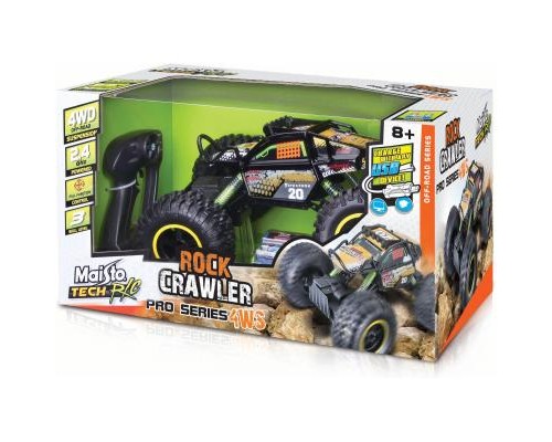 Радіокерована іграшка Maisto Tech Rock Crawler Pro чорний (81334 black)