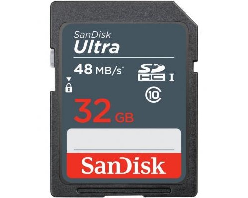 Карта пам'яті SanDisk 32GB SDHC class 10 UHS-I Ultra Lite (SDSDUNR-032G-GN3IN) Карта пам'яті SanDisk 32GB SDHC class 10 UHS-I Ultra Lite (SDSDUNR-032G-GN3IN)