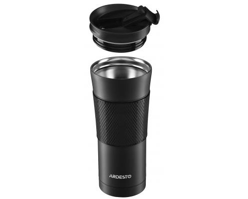 Термокружка Ardesto To Go 450 мл Black (AR2645SMB)