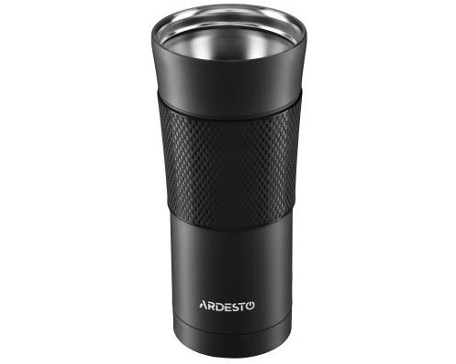 Термокружка Ardesto To Go 450 мл Black (AR2645SMB)