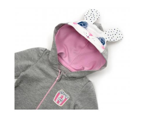Чоловічок дитячий Tongs з вушками (2771-56G-pink)