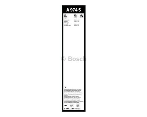Щітка склоочисника Bosch 3 397 118 974