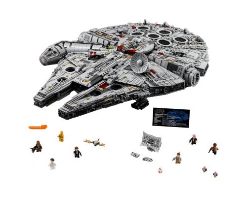 Конструктор LEGO Star Wars Сокол Тысячелетия Millennium Falcon 7541 деталь (75192)