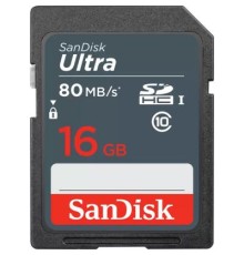 Карта пам'яті SanDisk 16GB SDHC class 10 UHS-1 (SDSDUNS-016G-GN3IN)
