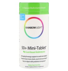 Мультивітамін Rainbow Light 50+ Харчові Мультівітаміни для дорослих, Food-Based Multivit (RLT-11342)