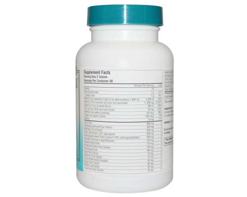 Вітамінно-мінеральний комплекс Source Naturals Рослинний Імунний Комплекс, Wellness Formula, 90 таблеток (SNS-00022)
