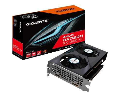Відеокарта GIGABYTE Radeon RX 6500 XT 4Gb EAGLE (GV-R65XTEAGLE-4GD)