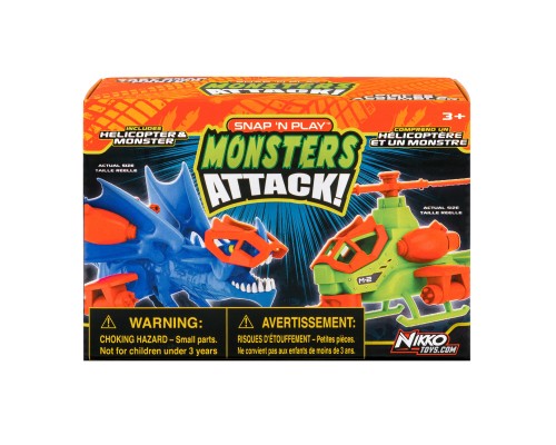 Ігровий набір Road Rippers Snap'n Play Helicopter and monster (20302) Ігровий набір Road Rippers Snap'n Play Helicopter and monster (20302)