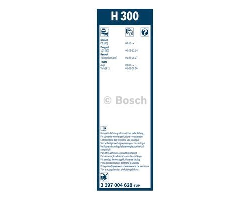 Щітка склоочисника Bosch 3397004628 (3 397 004 628)
