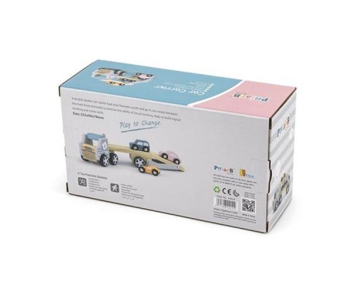 Розвиваюча іграшка Viga Toys PolarB Автовоз (44014)