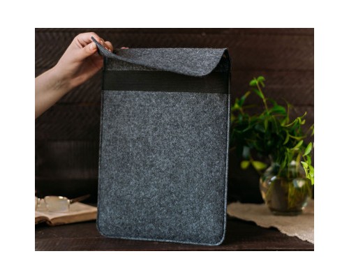 Чохол до ноутбука Gmakin 13.3 Macbook Air/Pro, Envelope, Gray (GM71)