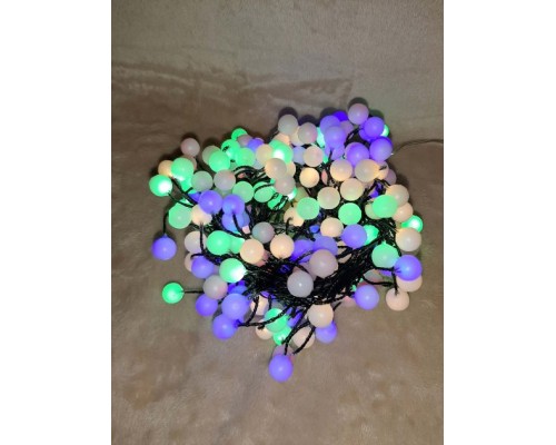 Гірлянда Luca Lighting кластер Кульки зелена струна 8 м, RGB (8720362027188) Гірлянда Luca Lighting кластер Кульки зелена струна 8 м, RGB (8720362027188)