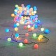 Гірлянда Luca Lighting кластер Кульки зелена струна 8 м, RGB (8720362027188)