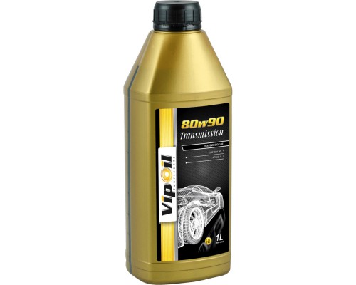 Трансмісійна олива VIPOIL 80W90 GL-4, 1л (0162855)