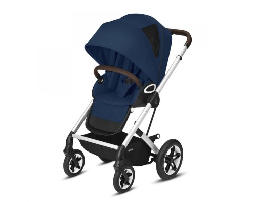 Коляска Cybex Talos S Lux SLV Navy Blue navy blue з бампером (520001479)