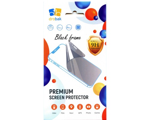 Скло захисне Drobak Samsung Galaxy A73 5G (Black) (444445)