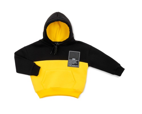 Спортивний костюм дитячий Cloise з худи на флісі (CL0215006-152-yellow)