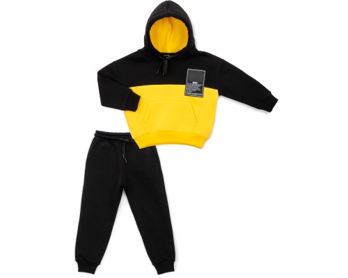 Спортивний костюм дитячий Cloise з худи на флісі (CL0215006-152-yellow)