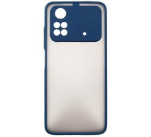 Чохол до мобільного телефона Dengos Matte Poco M4 Pro 4G (blue) (DG-TPU-MATT-116)