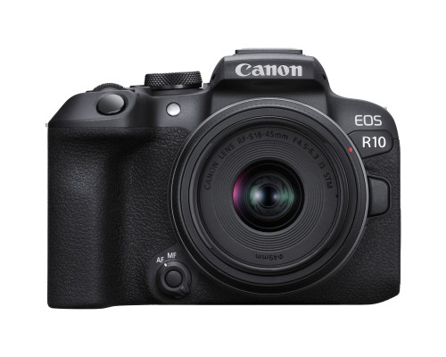 Цифровий фотоапарат Canon EOS R10 + RF-S 18-45 IS STM (5331C047)