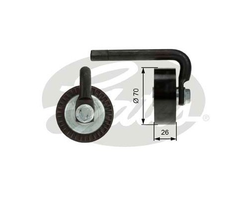 Ролик натягувача ременя Gates T39012