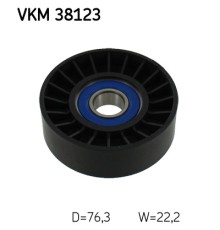 Ролик натягувача ременя SKF VKM 38123