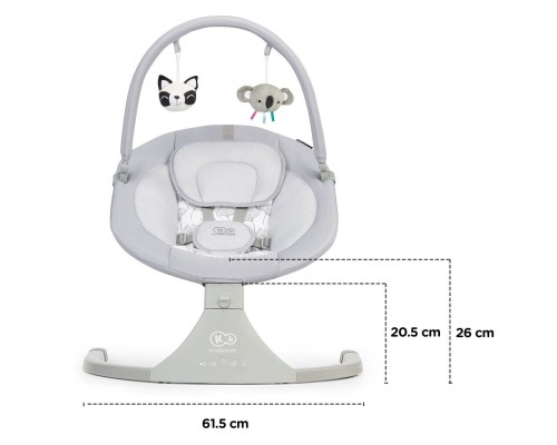 Крісло-гойдалка Kinderkraft Luli Gray (5902533915668) Крісло-гойдалка Kinderkraft Luli Gray (5902533915668)