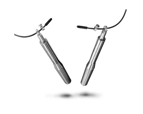 Скакалка PowerPlay 4207 швидкісна алюмінієва Срібна (PP_4207_Silver)