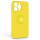 Чохол до мобільного телефона Armorstandart Icon Ring Apple iPhone 13 Pro Yellow (ARM68667)