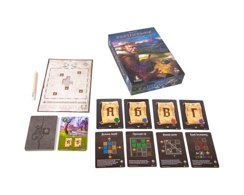 Настільна гра Ігромаг Картографи (Cartographers: A Roll Player Tale) українська (6901)