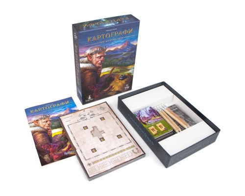 Настільна гра Ігромаг Картографи (Cartographers: A Roll Player Tale) українська (6901)