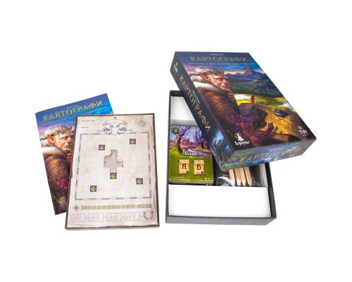 Настільна гра Ігромаг Картографи (Cartographers: A Roll Player Tale) українська (6901)