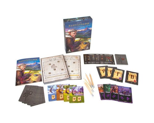 Настільна гра Ігромаг Картографи (Cartographers: A Roll Player Tale) українська (6901)