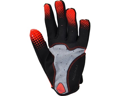 Рукавички для фітнесу MadMax MXG-101 X Gloves Black/Grey/Red XL (MXG-101-RED_XL)