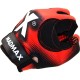 Рукавички для фітнесу MadMax MXG-101 X Gloves Black/Grey/Red XL (MXG-101-RED_XL)