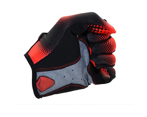 Рукавички для фітнесу MadMax MXG-101 X Gloves Black/Grey/Red XL (MXG-101-RED_XL)