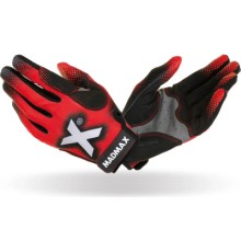 Рукавички для фітнесу MadMax MXG-101 X Gloves Black/Grey/Red XL (MXG-101-RED_XL)