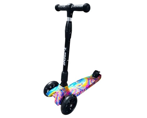 Самокат X-TREME KS-229WF SKY чорний (125238)