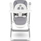 Стілець для годування Lionelo 2 в 1 Lionelo Niles Grey (LO-NILES GREY)