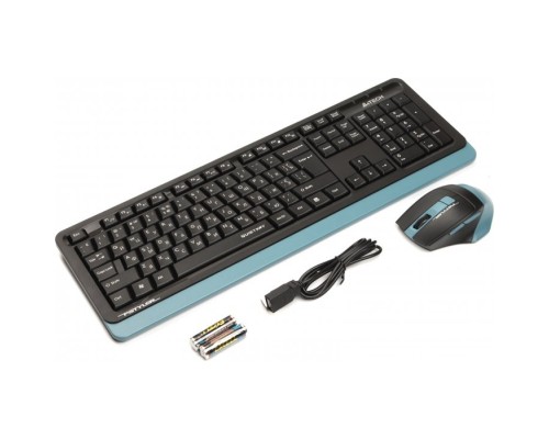 Комплект A4Tech FGS1035Q Wireless Navy Blue (FGS1035Q Navy Blue)